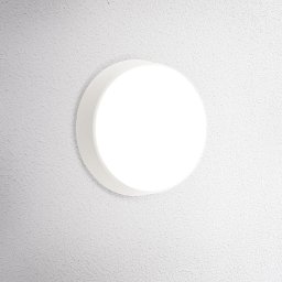 Obrázek pro produkt Venkovní nástěnné LED svítidlo kulaté OASI CCT 14W 3000/4000/6500K IP54 bílá - CENTURY