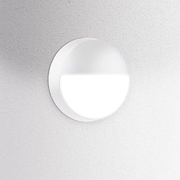 Obrázek pro produkt Venkovní nástěnné LED svítidlo kulaté OASI CCT 14W 3000/4000/6500K IP54 bílá - CENTURY