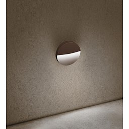 Obrázek pro produkt SEGNAPASSO LED PASEO TONDO venkovní nástěnné svítidlo corten 4W 4000K IP54 - CENTURY