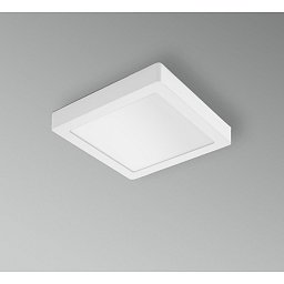 Obrázek pro produkt LED stropní a nástěnné svítidlo PL-QUADRO 220x220X38mm 18W 3000K 120d IP20  - CENTURY
