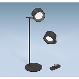 Obrázek pro produkt LED stolní lampa s odnímatelnou nabíjecí hlavou černá 1.8W 4000K USB IP20 - CENTURY