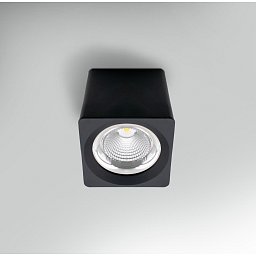 Obrázek pro produkt Stropní svítidlo LED QUBE ČERNÉ 131x131x133mm 25W 230V 3000K 45d IP20 - CENTURY