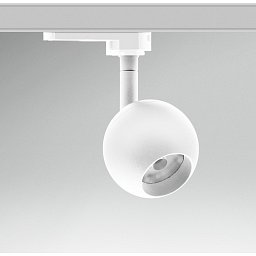 Obrázek pro produkt Svítidlo pro 3fázovou lištu REGIA SHOP MINI SPHERE bílá LED 10W 3000K CRI90 UGR16 - CENTURY