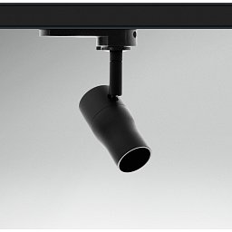Obrázek pro produkt Svítidlo pro 3fázovou lištu REGIA SHOP MINI ZOOM černá LED 12W 3000K CRI90 UGR16 - CENTURY