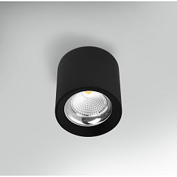 Obrázek pro produkt Stropní svítidlo LED RONDO černé pr.130x155mm 25W 230V 3000K 45d IP20 - CENTURY