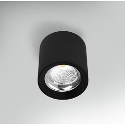 Obrázek pro produkt Stropní svítidlo LED RONDO černé pr.130x155mm 25W 230V 3000K 45d IP20 - CENTURY