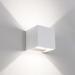 Obrázek pro produkt Venkovní nástěnné LED svítidlo up/down QUADRATO bílá 20W 3000/4000/6500K IP65 - CENTURY