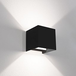 Obrázek pro produkt Venkovní nástěnné LED svítidlo up/down QUADRATO černá 20W 3000/4000/6500K IP65 - CENTURY