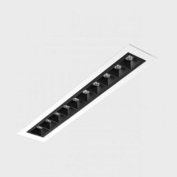 Obrázek pro produkt NSES TILT zapuštěné svítidlo s rámečkem bílá-černá 20 W 2700K fázové stmívání - KOHL-Lighting