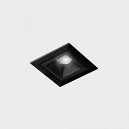Obrázek pro produkt NSES zapuštěné svítidlo s rámečkem černá 2 W 2700K PUSH - KOHL-Lighting
