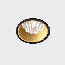 Obrázek pro produkt VERSUS zapuštěné svítidlo s rámečkem černá-zlatá 10 W 3000K fázové stmívání - KOHL-Lighting