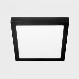 Obrázek pro produkt DISC SLIM SQ stropní svítidlo černá 24 W 3000K 1.10 - KOHL-Lighting