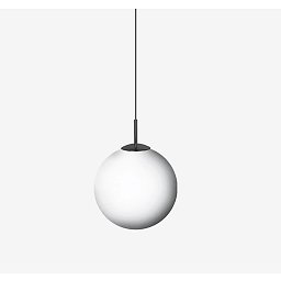 Obrázek pro produkt AKCE - Závěsné svítidlo POLARIS ZKS 300mm 36W 3000K RAL9005 černá mat - LUCIS