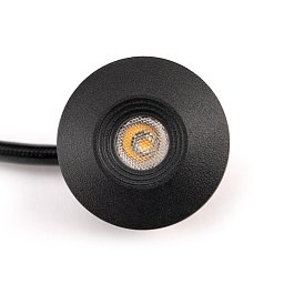 Obrázek pro produkt Vestavné LED svítidlo MiniOne Fixed 2,1 W 3 V 2700 K stmívatelné IP65 32 mm 45° Ra90 černé - TLG