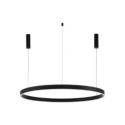Obrázek pro produkt Závěsné svítidlo MOTIF 3000K stmívatelné Triac černé LED 72W 5250lm 120cm - NOVA LUCE