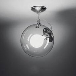 Obrázek pro produkt Stropní svítidlo MICONOS SOFFITTO 1x23W chrom, foukané sklo - ARTEMIDE