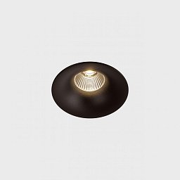 Obrázek pro produkt LUXO zapuštěné svítidlo s rámečkem černá 12W 2700K 1-10V - KOHL-Lighting