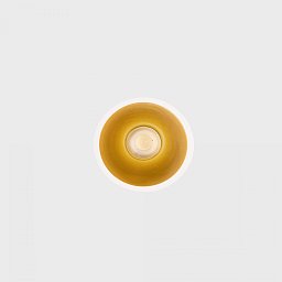 Obrázek pro produkt NOON zapuštěné svítidlo s rámečkem bílá-zlatá 7 W 2700K DALI - KOHL-Lighting