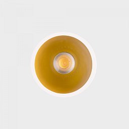 Obrázek pro produkt NOON zapuštěné svítidlo s rámečkem bílá-zlatá 7 W 3000K nestmívatelné - KOHL-Lighting