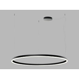 Obrázek pro produkt VÝPRODEJ LED2 Závěsné svítidlo CIRCLE 100 P-Z, B DALI/PUSH DIM 80W 3000K/4000K černá - LED2 Lighting
