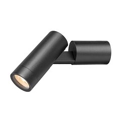 Obrázek pro produkt S-TUBE nástěnné přisazené svítidlo, kulaté, GU10, 1x max. 10 W, černá - BIG WHITE (SLV)