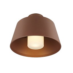 Obrázek pro produkt PHOTONI stropní přisazené svítidlo, kónické, 1x max. 13 W, E27, rezavá - BIG WHITE (SLV)