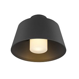 Obrázek pro produkt PHOTONI stropní přisazené svítidlo, kónické, 1x max. 13 W, E27, černá - BIG WHITE (SLV)