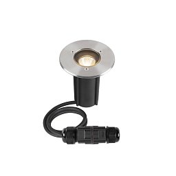 Obrázek pro produkt DASAR® S svítidlo pro vestavbu do země, 4 W, 3000 K, 24°, IP67, válcové, antracit - BIG WHITE (SLV)