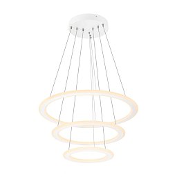 Obrázek pro produkt ONE FLAT závěsné svítidlo, triple, 300 cm, 2700/3000 K, DALI 2, Touch, bílá - BIG WHITE (SLV)