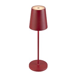Obrázek pro produkt VINOLINA TWO stolní svítidlo, aku, IP65, 2200/2700/3000 K, TOUCH, červená - BIG WHITE (SLV)
