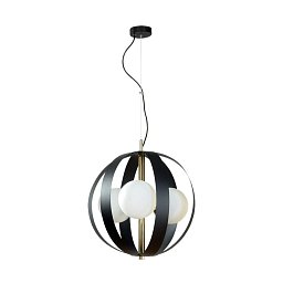 Obrázek pro produkt 1137 závěsné svítidlo NELA 40 cm černá-zlatá - ZUMALINE