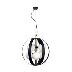 Obrázek pro produkt 1138 závěsné svítidlo NELA 50 cm černá-zlatá - ZUMALINE