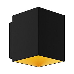 Obrázek pro produkt Nástěnné svítidlo SOLA WL SQUARE černá-zlatá 91063 - ZUMALINE