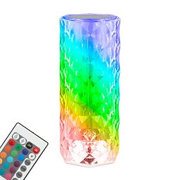 Obrázek pro produkt LED nabíjecí stolní lampa, 21,5 cm, 2,3W, 65lm transparentní - BRILONER