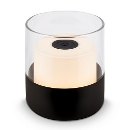 Obrázek pro produkt LED nabíjecí stolní lampa, 10 cm, 2W, 150lm černá - BRILONER