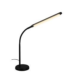 Obrázek pro produkt LED stolní lampa, 37 cm, paměť, 6W, 600lm, černá - BRILONER
