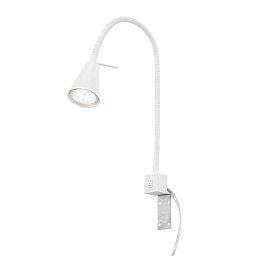 Obrázek pro produkt Flexibilní nástěnné svítidlo 40,3 cm 1xGU10 5W 400lm bílé - BRILONER