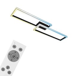 Obrázek pro produkt CCT stropní svítidlo 119,5 cm, 45W, 400lm, černá - BRILONER