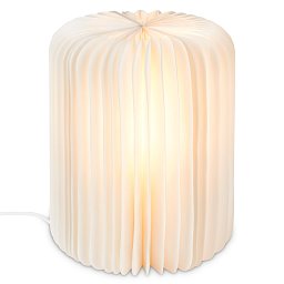 Obrázek pro produkt Stolní lampa papír 25 cm 1x E14 max. 6 W bílé - BRILONER