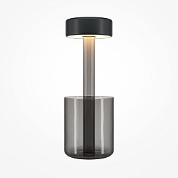 Obrázek pro produkt Stolní lampa AI Collaboration 2200/4000K 3W nastavitelná bílá černé sklo bateriová stmívatelná - MAYTONI