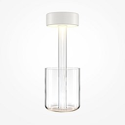 Obrázek pro produkt Stolní lampa AI Collaboration 3W nastavitelná bílá 120lm bílá sklo stmívatelná bateriová - MAYTONI