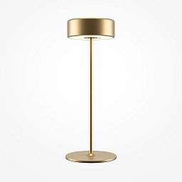 Obrázek pro produkt Stolní lampa AI Collaboration 3W nastavitelná bílá 120lm zlatý hliník na baterie stmívatelná - MAYTONI