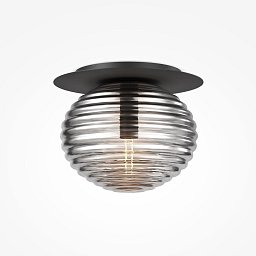 Obrázek pro produkt Stropní svítidlo Reels E27 60W černá kov průhledné sklo - MAYTONI