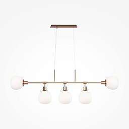 Obrázek pro produkt Závěsné svítidlo Erich E14 5x40W zlatá kov sklo - MAYTONI