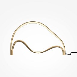 Obrázek pro produkt Stolní lampa Plons 3000K 12W teplá bílá černý hliník designová - MAYTONI