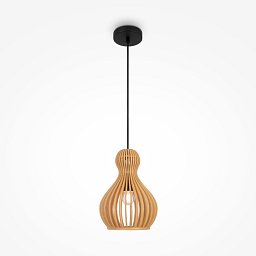 Obrázek pro produkt Závěsné svítidlo Roots E27 40W béžový kov skandinávský design - MAYTONI