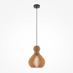 Obrázek pro produkt Závěsné svítidlo Roots E27 40W béžový kov skandinávský design - MAYTONI