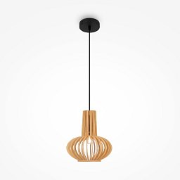 Obrázek pro produkt Závěsné svítidlo Roots E27 40W béžová kov skandinávský design - MAYTONI