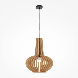 Obrázek pro produkt Závěsné svítidlo Roots E27 40W béžová kov designové - MAYTONI