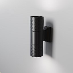 Obrázek pro produkt Nástěnné svítidlo Bowery GU10 2x50W IP54 černý hliník - MAYTONI